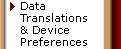Data Translations and Device Prefs